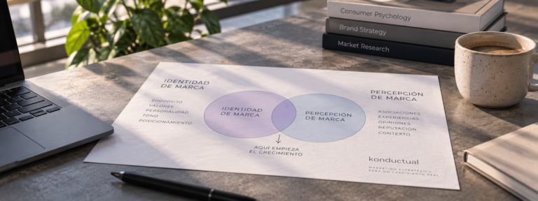 identidad de marca vs percepcion de marca